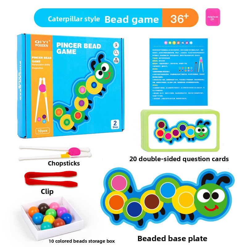 Pincer Bead Game - Fine Motor Development Resource